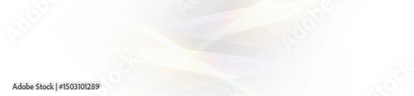 Fototapeta PNG prism light glow with crystal reflection across rainbow sparkle background, glitter beam and transparent shine with flare on abstract surface and crystal shine texture PNG.