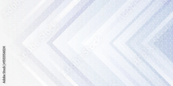 Obraz White abstract background with line pattern, banner design. Abstract glass vector background. Diagonal lines. Pastel colors. Horizontal landscape orientation. Designed for poster, template on web. 