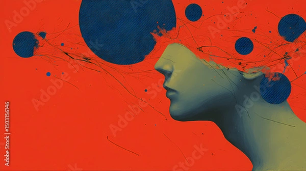Obraz digital overload impact brain