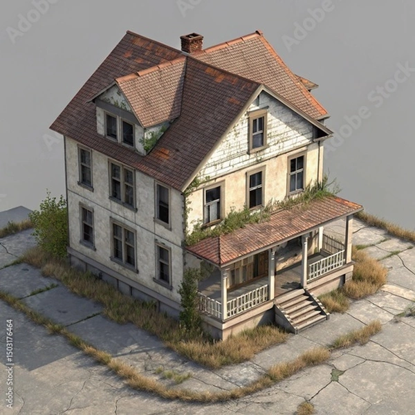 Obraz house on the river