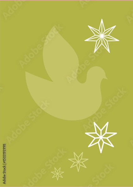 Fototapeta Abstract floral wall art vector spring flower background