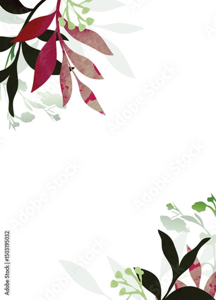 Fototapeta Abstract geometric wall art background vector 