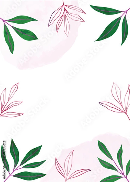 Fototapeta Abstract geometric wall art background vector 