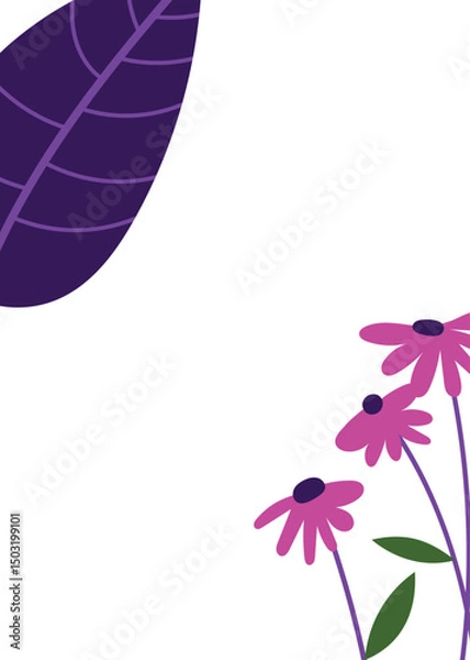 Fototapeta Abstract geometric wall art background vector 