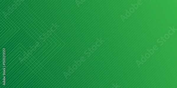 Fototapeta green abstract background. Glowing particles line dynamic background. light green and turquoise tones background for modern artwork and wallpaper. Cool banner with copy space for page, cover, website.