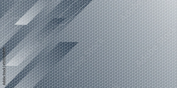 Fototapeta Modern Gray Layers: Abstract Background with Geometric Lines. shiny lines layers. Dynamic shapes composition. Texture with light silver rectangle element decoration. illustration for presentation.	