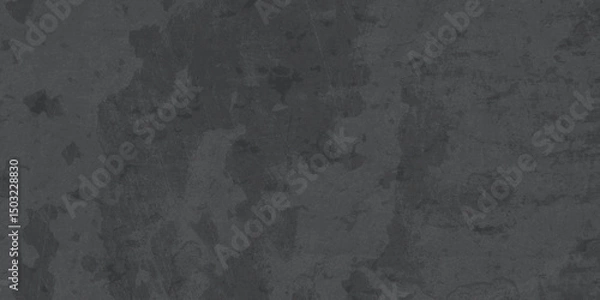 Obraz Abstract design with old wall texture cement dark black and paper texture background. Realistic design are empty space of Studio dark room concrete wall grunge texture .Grunge paper texture design .	