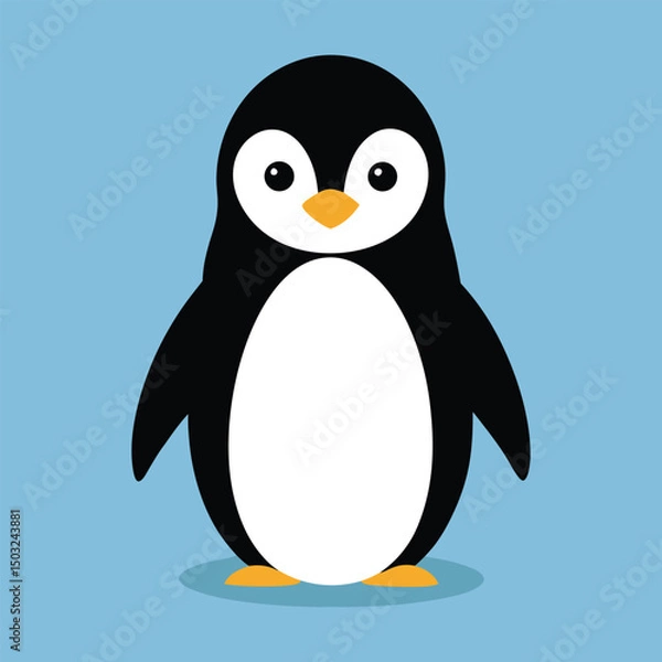 Fototapeta penguin vector illustration