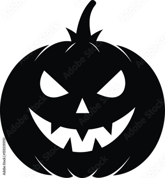 Obraz halloween pumpkin head