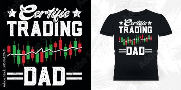 Obraz Funny Trader Investor Trading T-shirt Design 