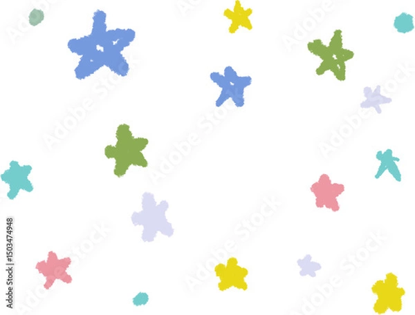 Obraz 별,별점,별모양,스타,도형,손글씨,손그림,