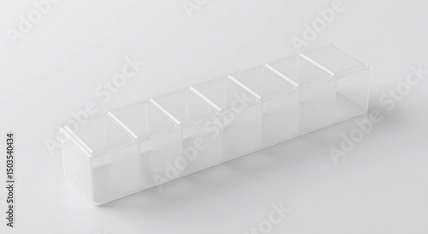 Fototapeta pill holder isolated