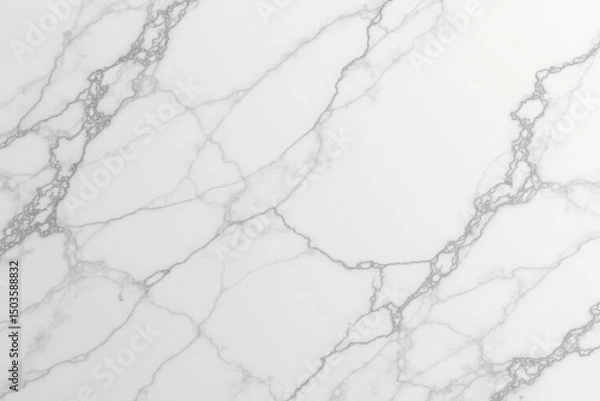 Fototapeta Vast white marble expanse, ideal for design projects , elegant, pattern