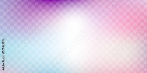 Fototapeta Abstract cirrus clouds. Light blue, pink color vector banner. Pastel gradient sky pattern. Blurred light fuzz colorful gradient background. Pastel smooth mesh shapes. Vector soft horizontal backdrop