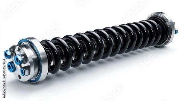 Obraz High-Performance Coil Spring Suspension System