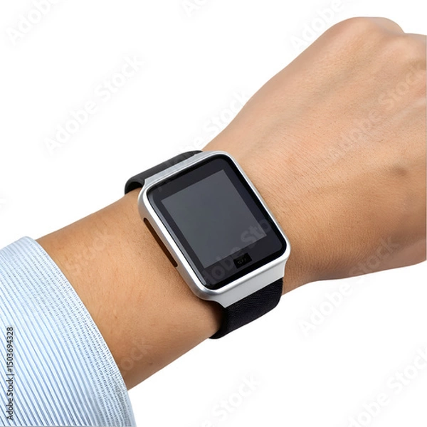 Obraz mobile phone in the hand isolated