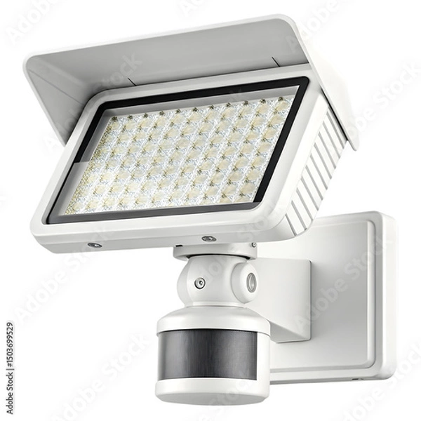 Obraz solar powered motion activated security light
