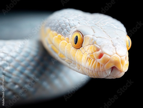 Obraz close up of a snake,close up of a snake eyes