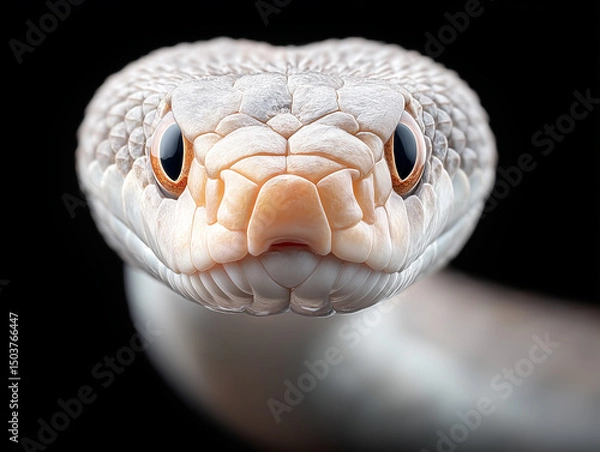 Obraz close up of a snake,close up of a snake eyes