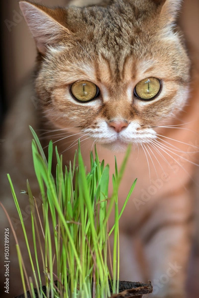 Obraz Grass for cats