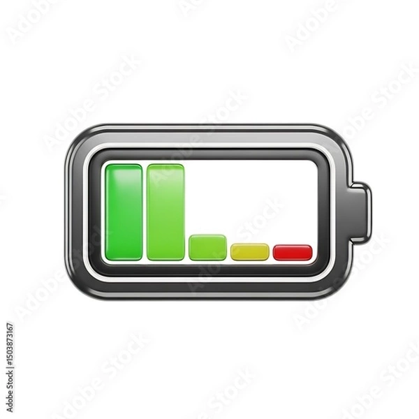 Fototapeta Battery Level Indicator