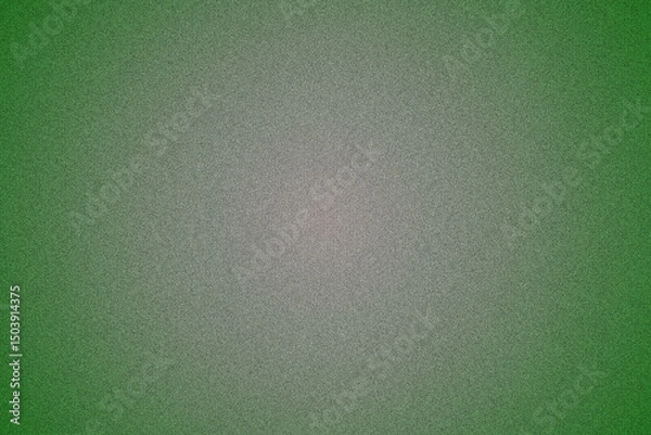 Fototapeta Abstract background with a soft green grain gradient color. Soft green gradient background with noise effect for a rough, textured surface. For making banner, projects poster, presentation background