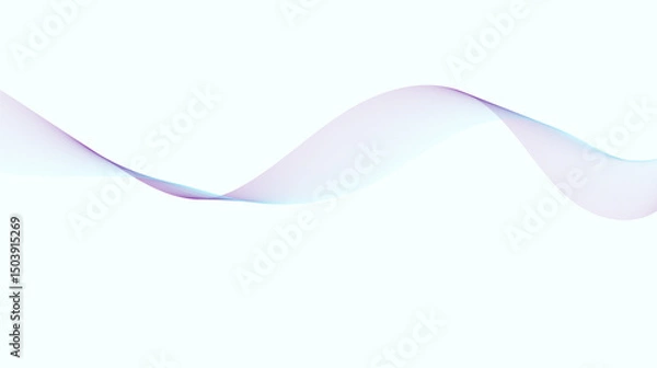 Obraz シンプルな流線デザイン