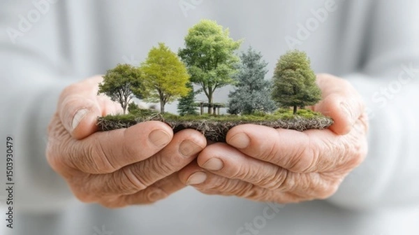 Obraz Comprehensive wealth legacy planning icon concept for preserving assets and ensuring financial security for future generations