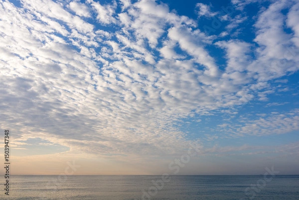 Obraz blue sky with clouds