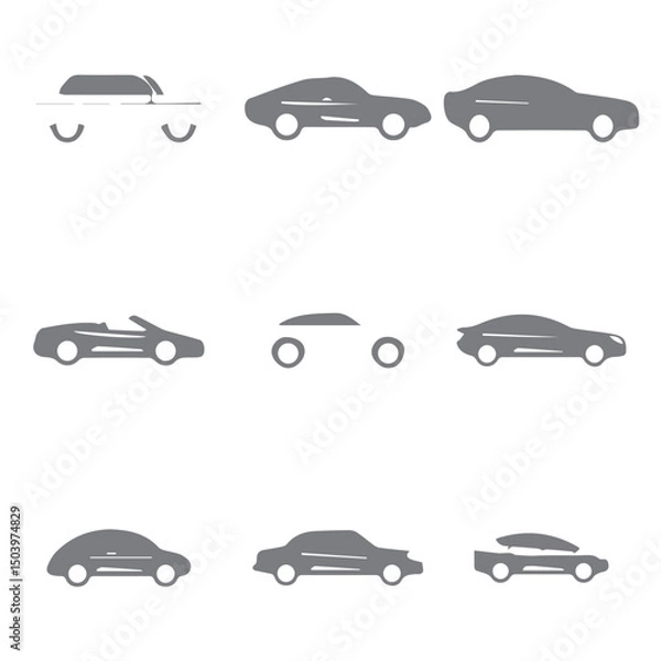 Obraz car vector