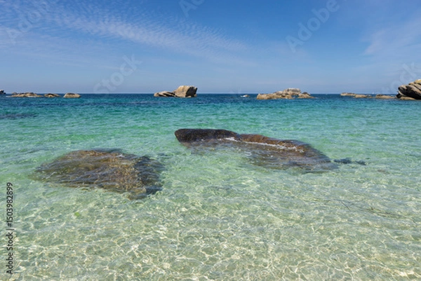 Fototapeta La mer transparente