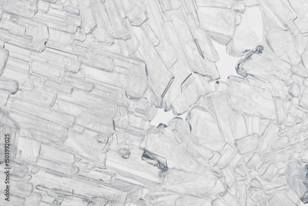 Obraz Crystals, layer