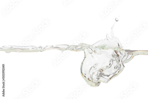 Obraz Splashning water