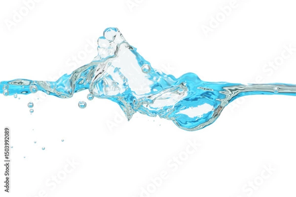 Obraz Water surface splash