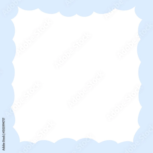 Obraz blue sky background with clouds