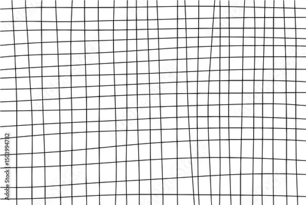Fototapeta Sprinkle crosshatch vector pattern background. Donut pattern for celebration design. Doodle sketch vector illustration. 