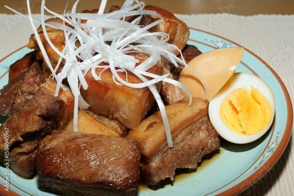 Fototapeta 豚バラ肉の角煮