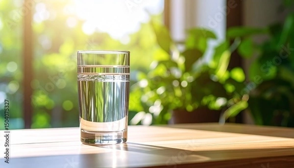 Obraz コップの水