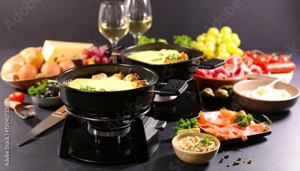 Obraz チーズフォンデュ