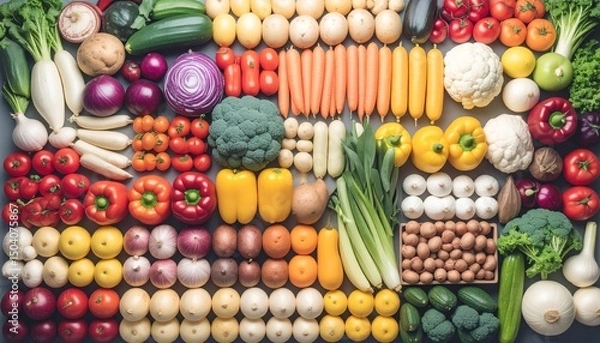 Obraz 沢山の野菜