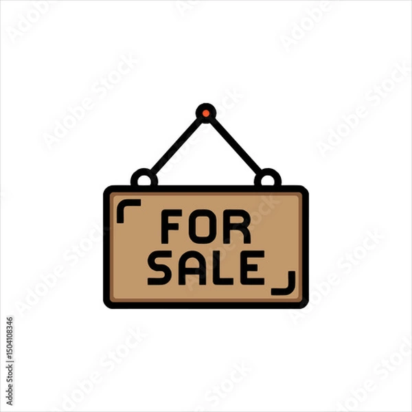 Obraz closed sign isolated on white