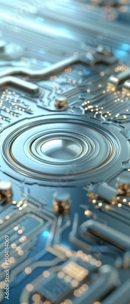 Obraz Close-up Circuit board