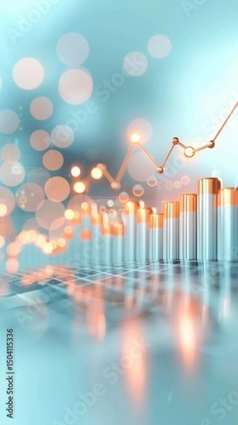 Obraz Bar graph