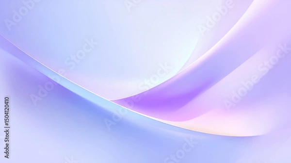 Fototapeta Mesmerizing iridescent swirl with shimmering colors and fluid gradients, creating a dreamy and captivating visual effect ideal for contemporary art and design projects.