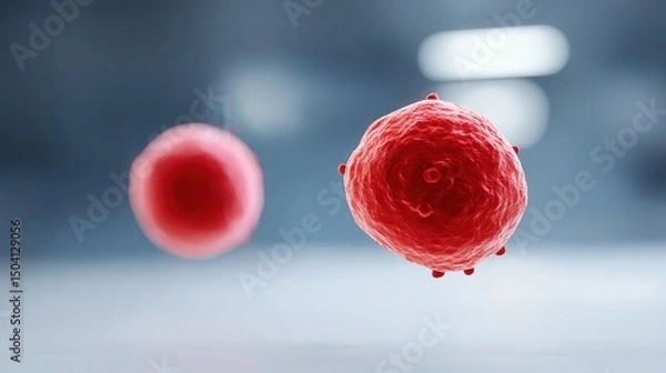 Obraz Captivating Photography of Cell Division in a Stunning Style