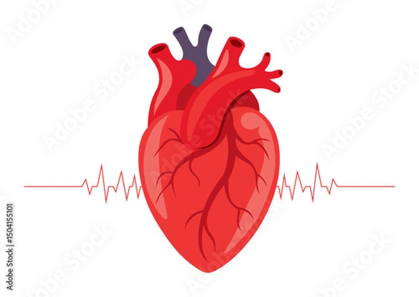 Fototapeta Bicie serca