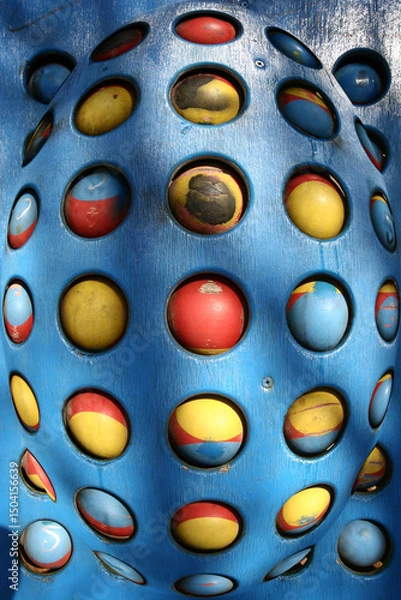 Obraz Urban abstracts with design shapes and colors