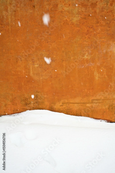 Fototapeta Urban abstracts with design shapes and colors