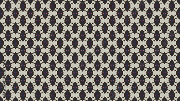 Fototapeta seamless motif tiles pattern design background vector.