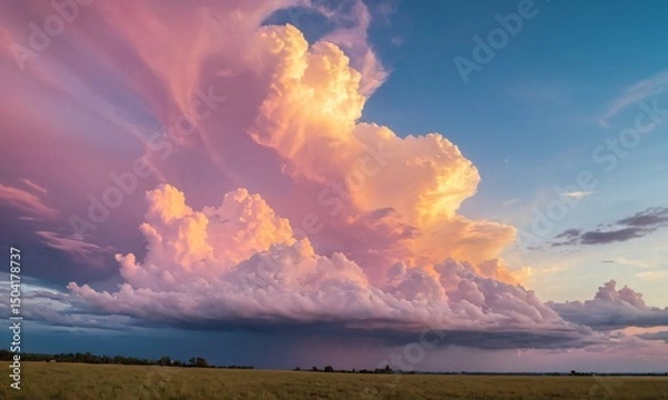 Obraz 노을 붉은노을 멋진하늘